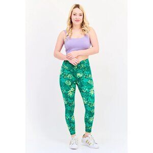 Offline by Aerie Real Me Xtra 7/8 Leggings in Green Size S